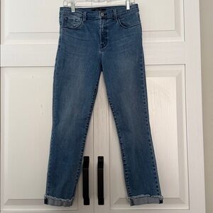 J Brand women’s jeans raw hem cuffed size 30